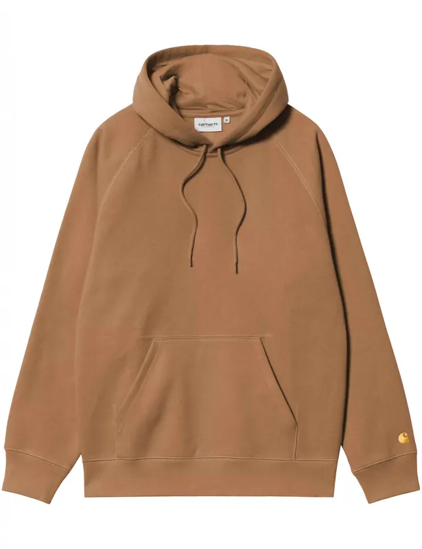Chase Hooded Sweatshirt - Hamilton Brown/Gold