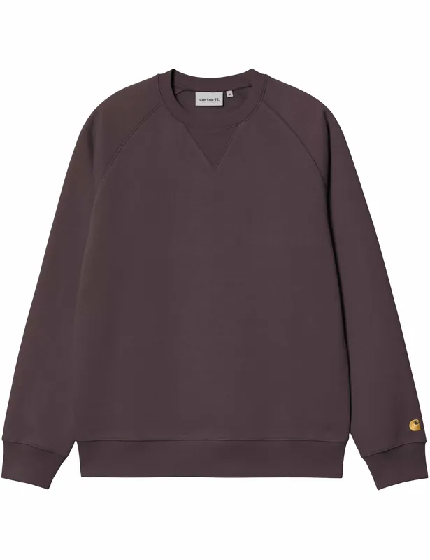 Chase Crew Sweatshirt - Shale/Gold