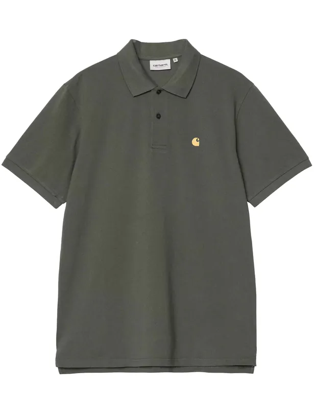 Chase Polo Shirt - Leaf/Gold