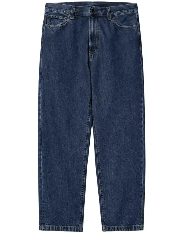 Aaron Denim Pant - Blue, Stone Washed