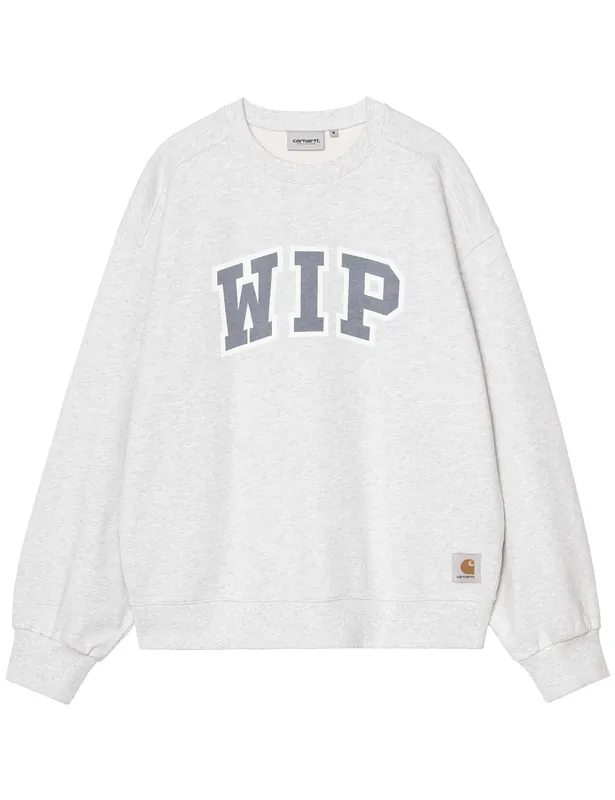 WIP III Crew Sweat - Ash Heather