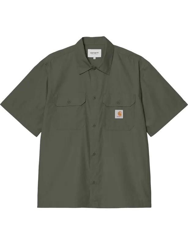 Craft Short Sleeve Shirt - Leaf