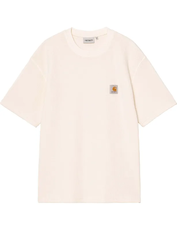 Nelson Waffle T-Shirt - Natural