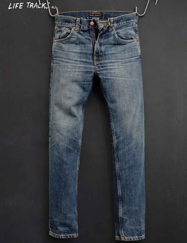 Gritty Jackson Jeans - Blue, Sand Tracks Wash