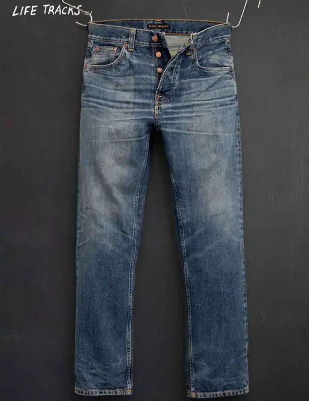 Rad Rufus Jeans - Blue, Sand Tracks Wash