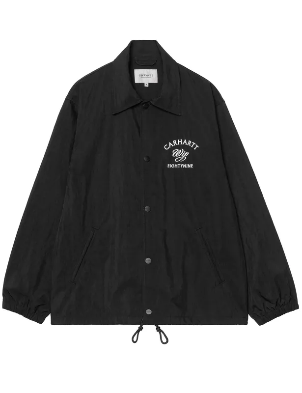 Eightynine Coach Jacket - Black/White
