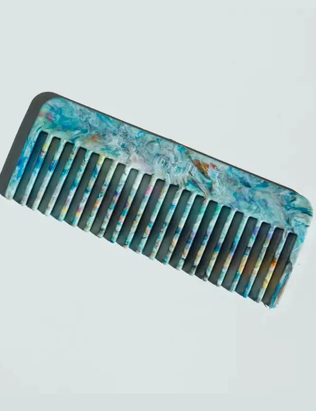 Recycled Plastic Comb - Cafe