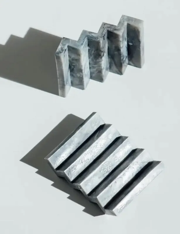Zig Zag Recylced Plastic Soap Dish - Luur Pak