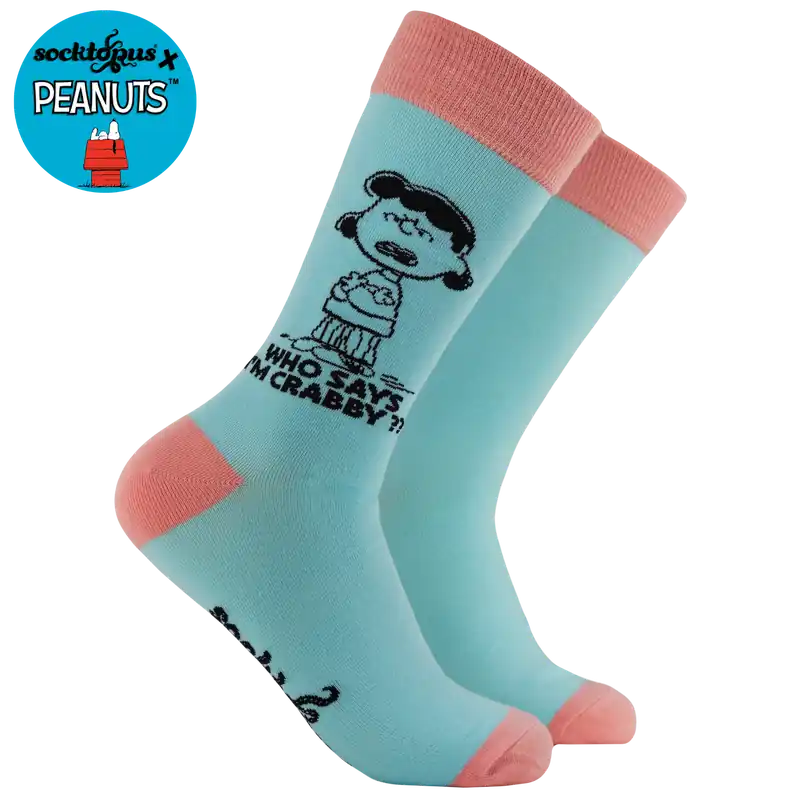 Snoopy Socks - Who Says I'm Crabby??