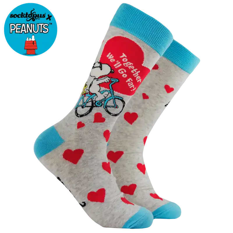 Snoopy Socks - Together We Will Go Far
