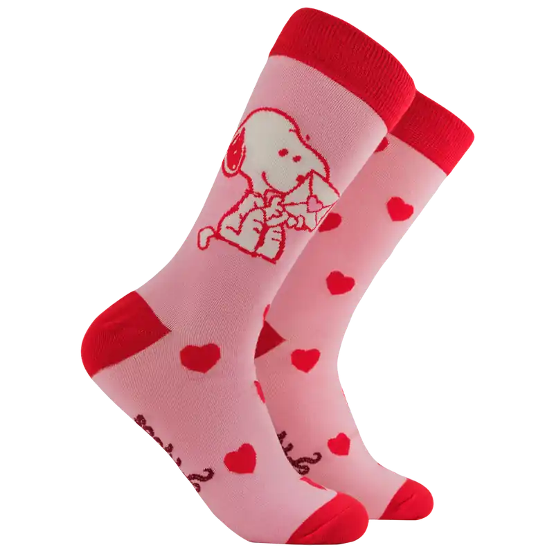Snoopy Socks - Love Letters