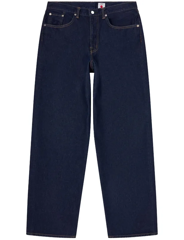 Wide Pants - Blue, Rinsed