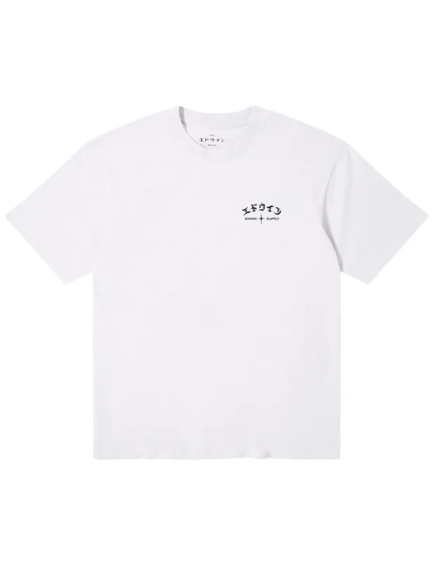 High Life Low Levels Chest T-Shirt - White