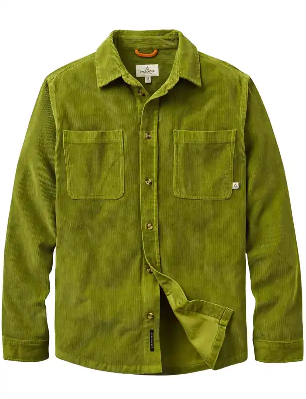 Backcountry Cord Shirt - Tea Green