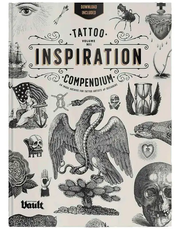 Tattoo Inspiration Compendium Book by Kale James - Volume 1