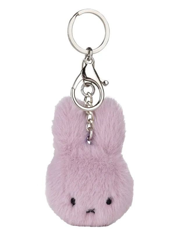 Miffy Fuzzy ECO Keyring Lilac 8cm
