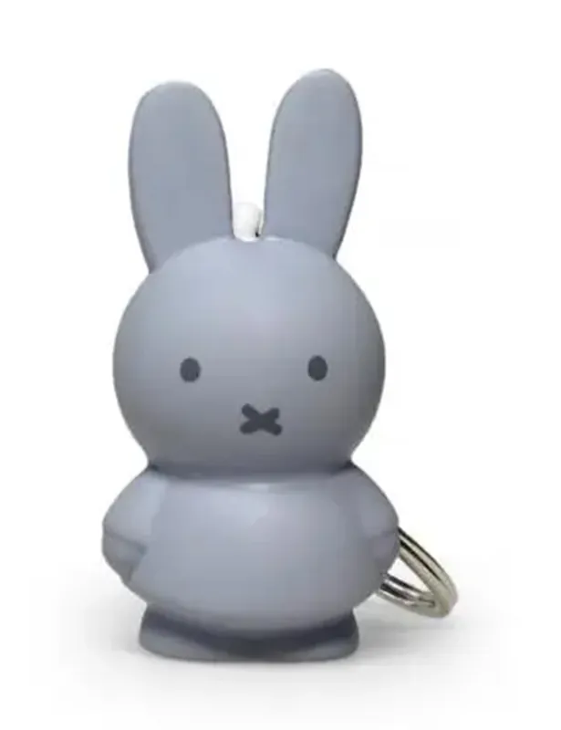 Junior Miffy Keyring (6cm) - Silver Blue