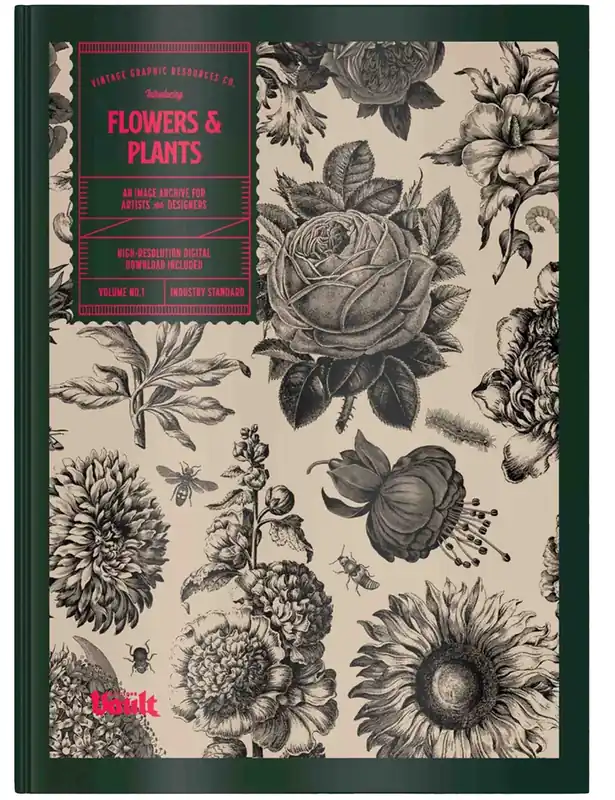 Flowers and Plants Book by James Kale - Vault Editions