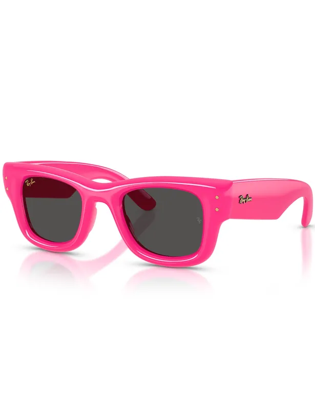Wayfarer Puffer Sunglasses - Polished Fuchsia/Ultra Black