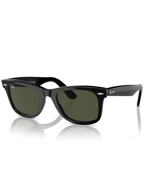 Original Wayfarer Classic Sunglasses - Polished Black/G-15 Green
