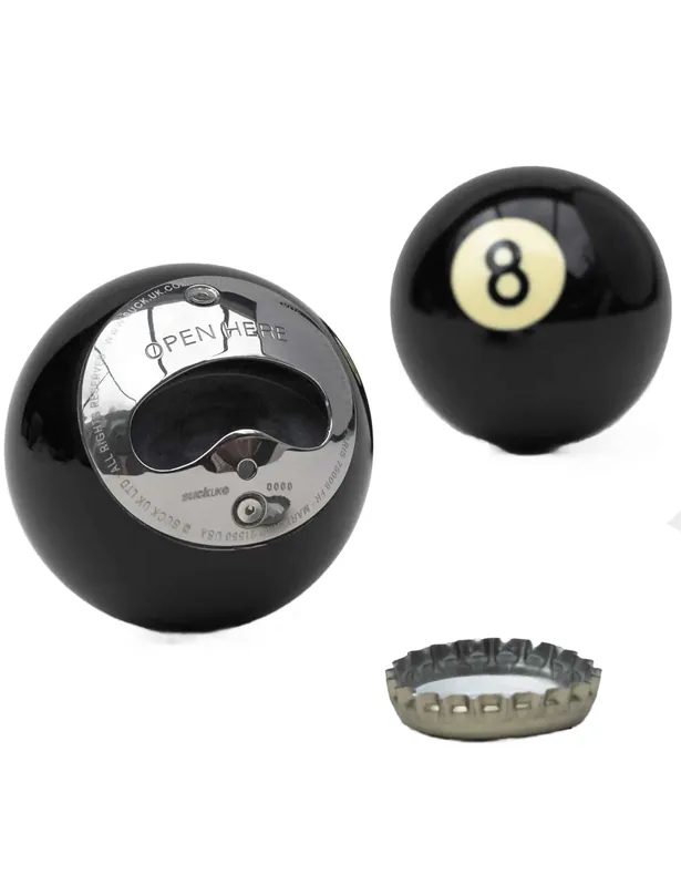 8 Ball Bottle Opener - Suck UK