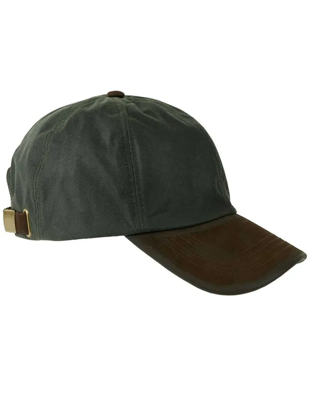 Hamilton Wax Baseball Cap - Olive