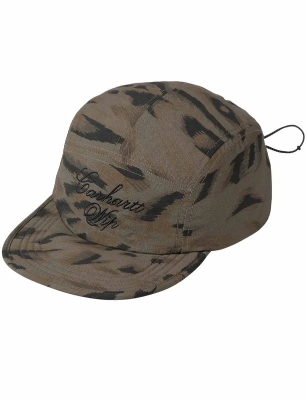 Travon Cap - Duck Feather Print, Cypress/Black