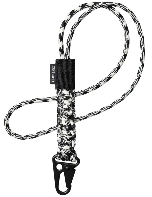 Rope Keychain - Wax/Black