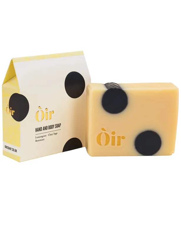 Luxury Soap Bar (160g) - Lemongrass/Clary Sage