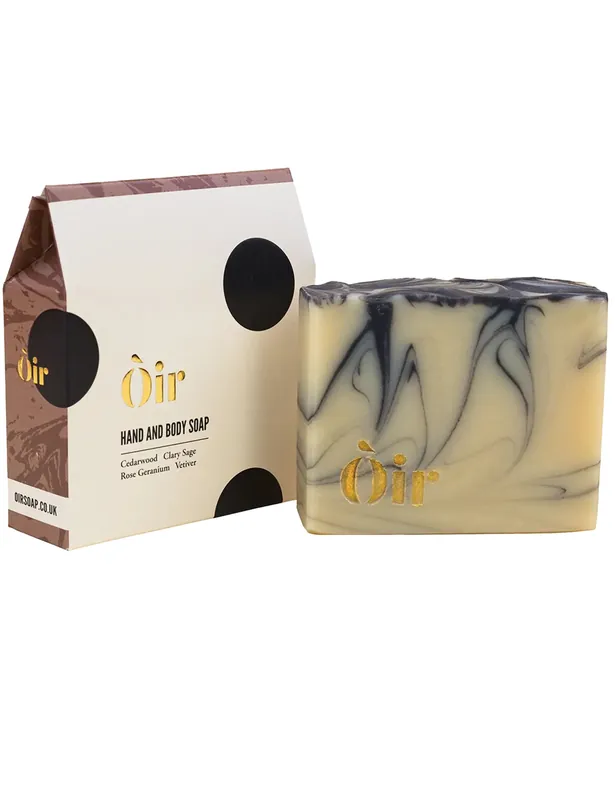 Luxury Soap Bar (160g) - Cedarwood/Clary Sage