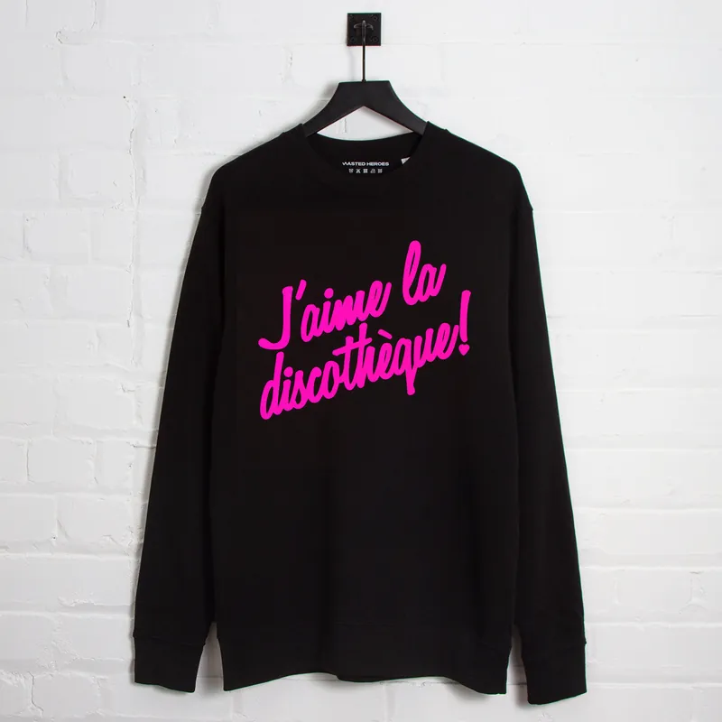 J'aime Discotheque - Sweatshirt - Black