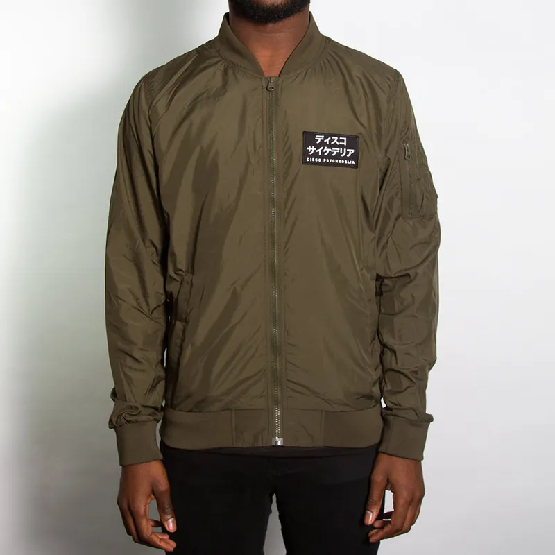 Disco Psychedelia - Lightweight Bomber - Green