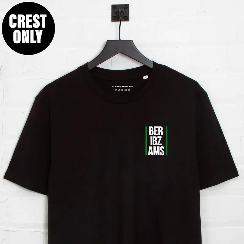 Crest BER IBZ AMS - Tshirt - Black