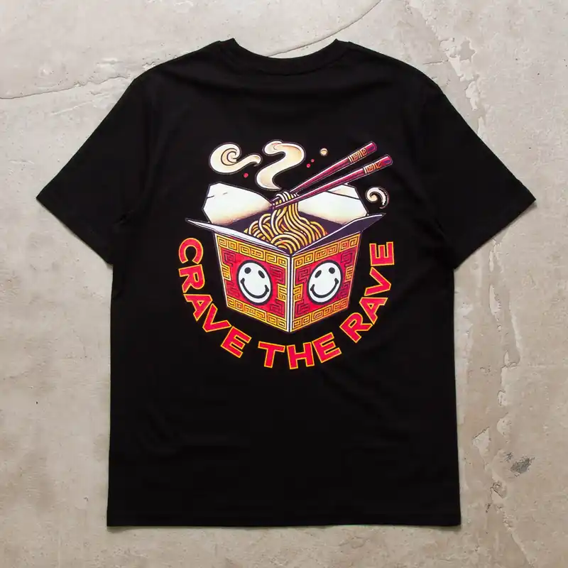 002 Experimental Crave - Tshirt - Black