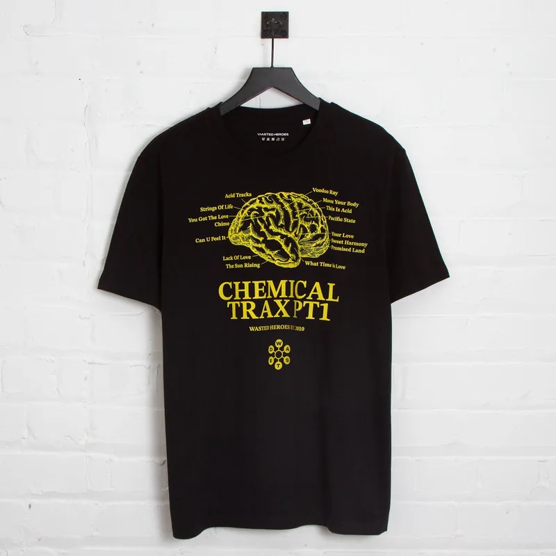 Chemical Trax PT1 Front Print - Tshirt - Black