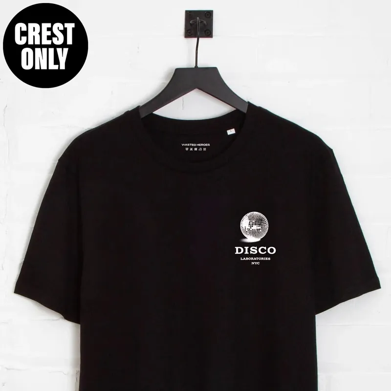 Crest Disco Labs NYC - Tshirt - Black