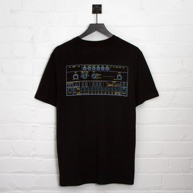 303 Colours Back Print - Tshirt - Black