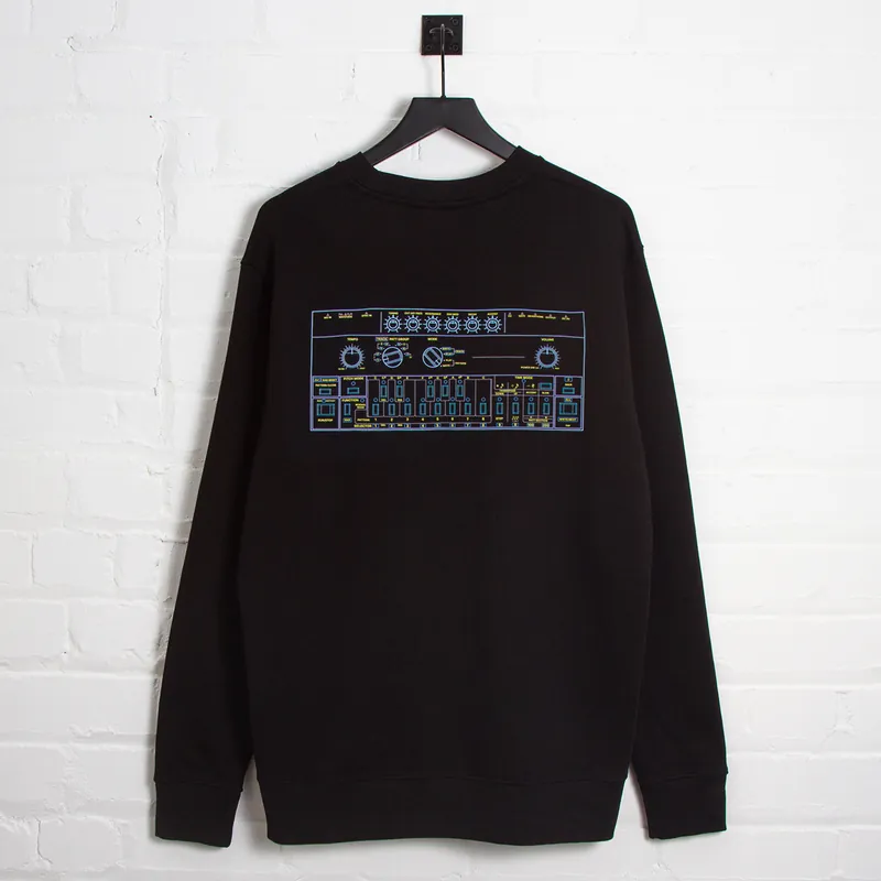 303 Colours Back Print - Sweatshirt - Black