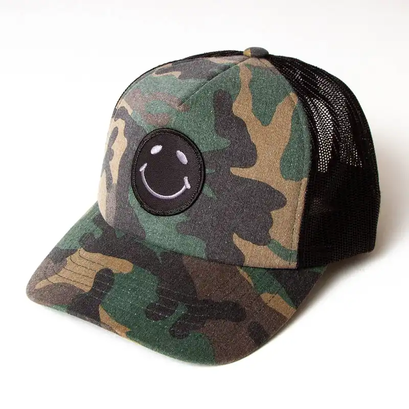 BB Smiley - Trucker Cap - Camo