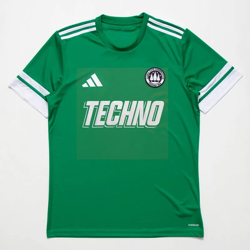 Techno United FC National - Jersey - Green/White