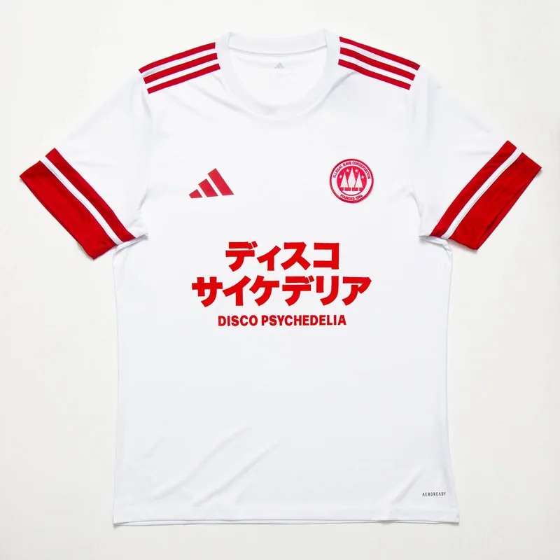 Disco Psychedelia FC National - Jersey - White/Red