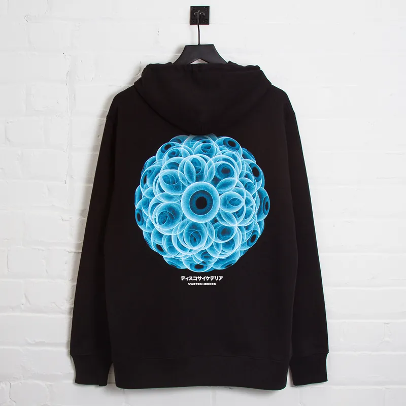 Orb 047 Disco Psychedelia - Pullover Hood - Black