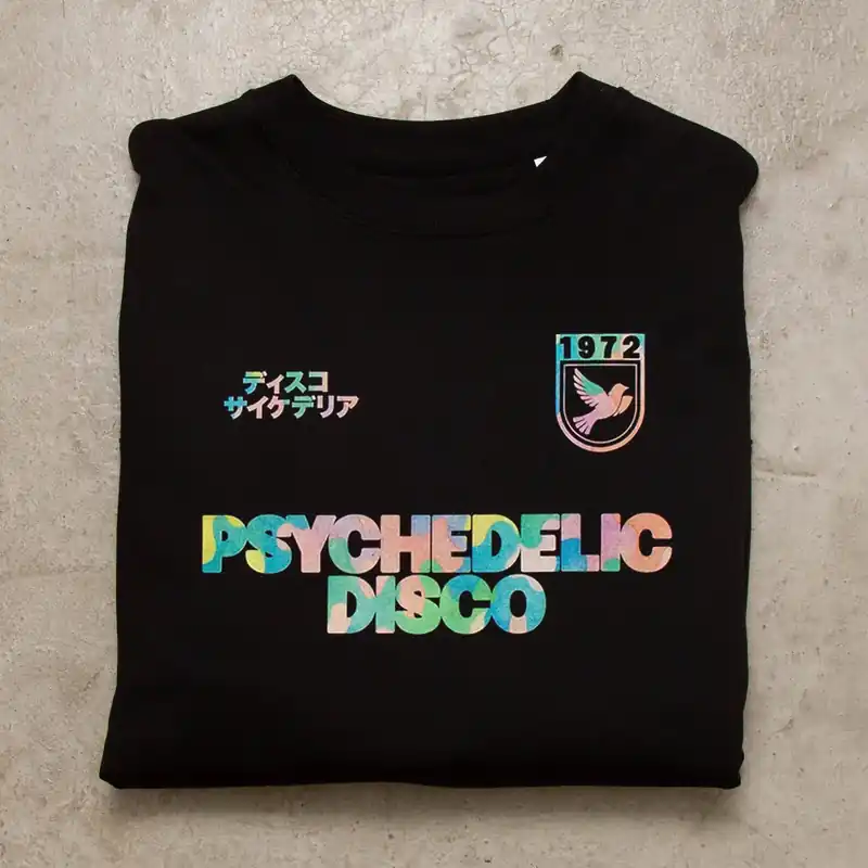 Drill Pastel Camo Psychedelic Disco - Sweatshirt - Black