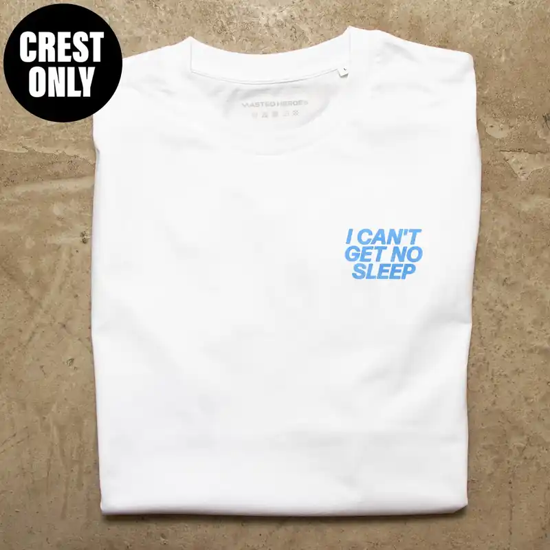 Ltd Crest No Sleep - Tshirt - White