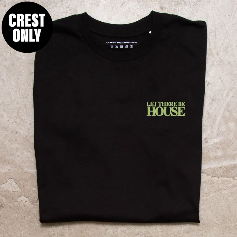 Ltd Crest Let There Be House - Tshirt - Black