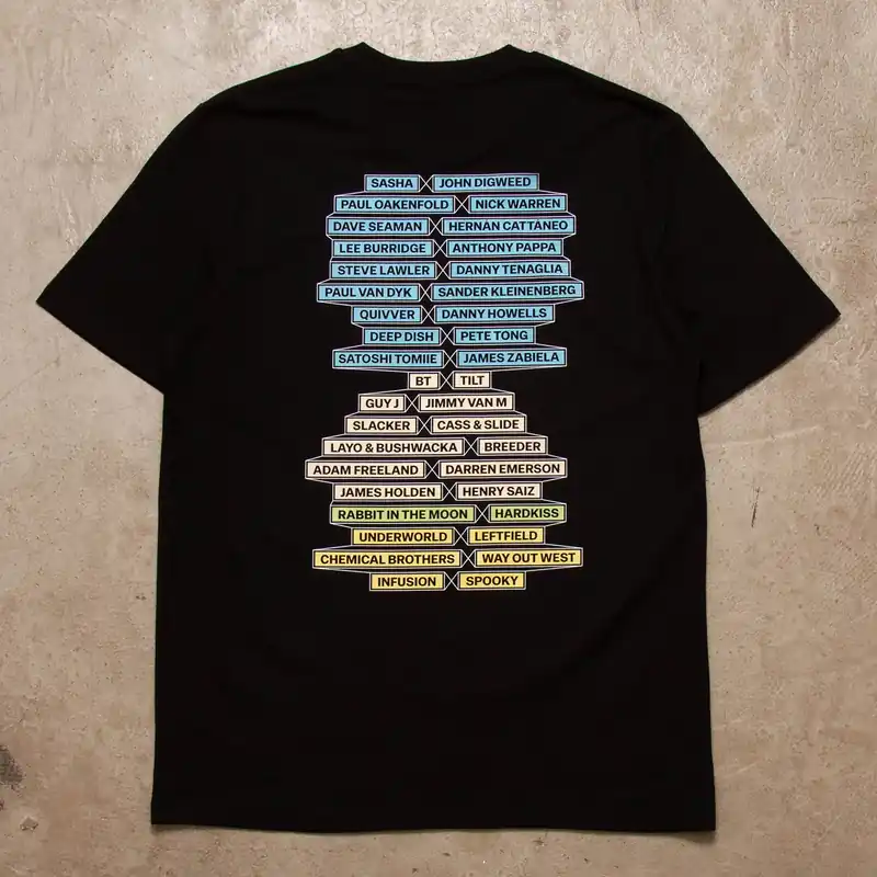 MC Progressive House Legacy Back Print - Tshirt - Black