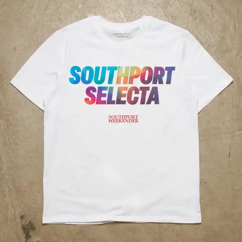 Southport Selecta Front Print - Tshirt - White