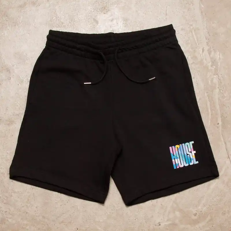 Solstice Higher House - Heavyweight Jersey Shorts - Black
