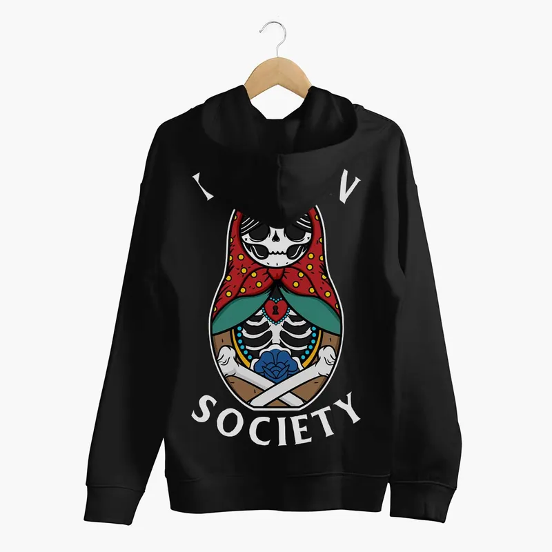 Russian Doll Hoodie (Unisex) - Broken Society UK