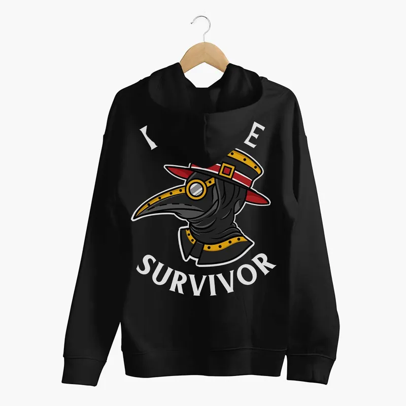 Plague Survivor Hoodie (Unisex) - Broken Society UK